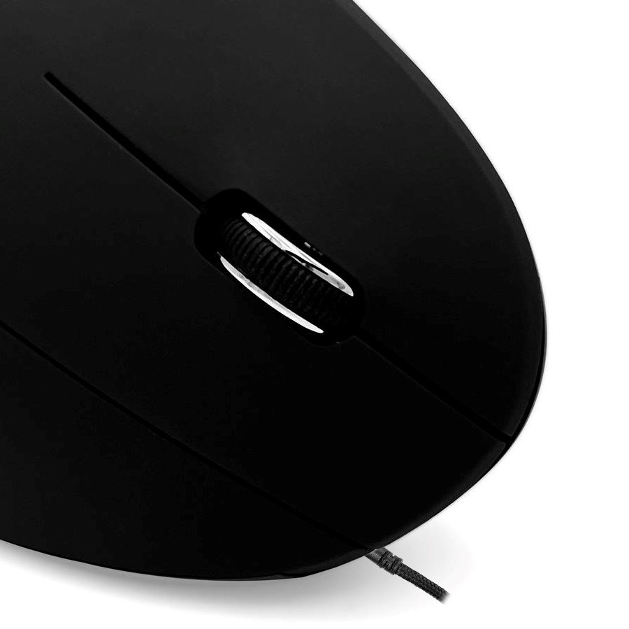 MEDIA-TECH VERTIC MT1122 Lodret mus med kabel 6400 DPI Sort #8