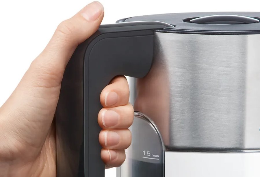 Bosch TWK8611P elkedel 1,5 L 2400 W Anthracit, Rustfrit stl, Hvid #8