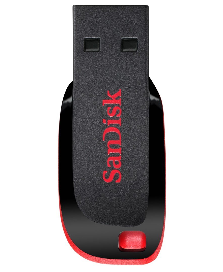 SanDisk Cruzer Blade USB-ngle 64 GB USB Type-A 2.0 Sort, Rd #1