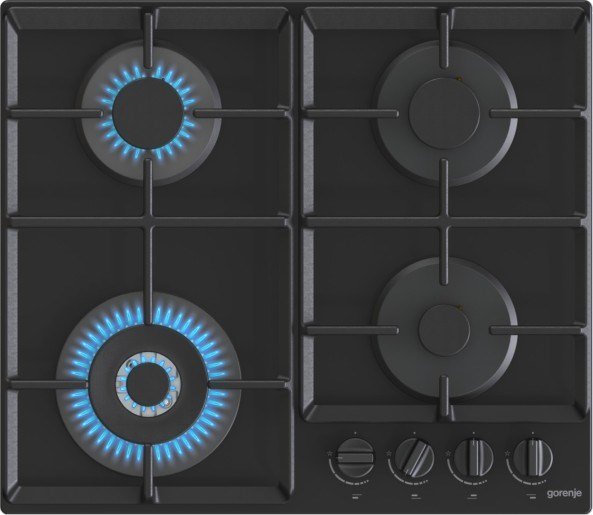 Gorenje GTW641EB kogeplade Sort Indbygget 60 cm Gaskomfur 4 zone(s) #7