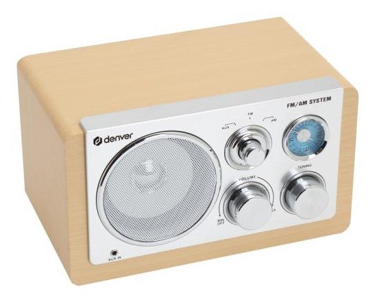 Denver TR-63LW radio Personligt Analog Bamboo, Slv #3