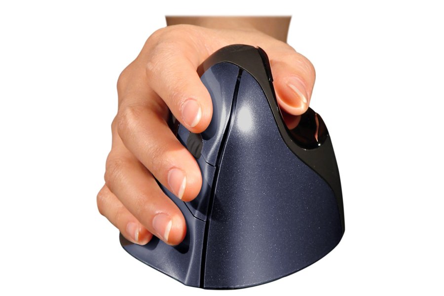 BakkerElkhuizen Evoluent4 Wireless mus Kontor H�jre h�nd RF tr�dl�st Laser 2600 dpi #3