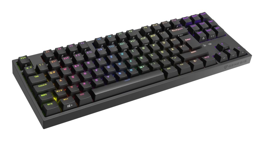GENESIS Thor 404 TKL tastatur Spil USB QWERTZ Tysk Sort #3