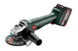 METABO. ANGLE GRINDER W 18 7-125 2x4.0Ah METABOX #2