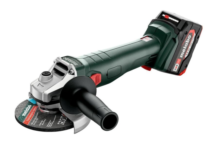 METABO. ANGLE GRINDER W 18 7-125 2x4.0Ah METABOX #2