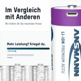Ansmann 1314-0005 husholdningsbatteri Genopladeligt batteri D Lithium-Ion (Li-Ion) #13