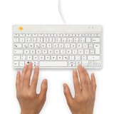 R-Go Tools Ergonomisch toetsenbord R-Go Compact Break, compact toetsenbord met pauzesoftware, QWERTZ (DE), bedraad, wit #7