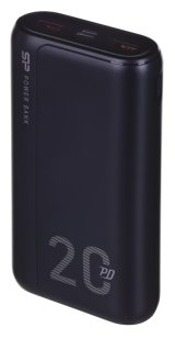 SILICON POWER QS15 Powerbank Eksternt batteri 20000 mAh 2x USB QC 3.0 1x USB-C PD (SP20KMAPBKQS150K) Sort #6