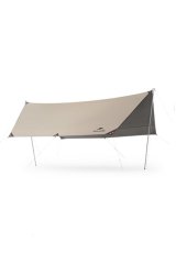 Tarp sky ti black hexagon c2350ws010-khaki NATUREHIKE #3