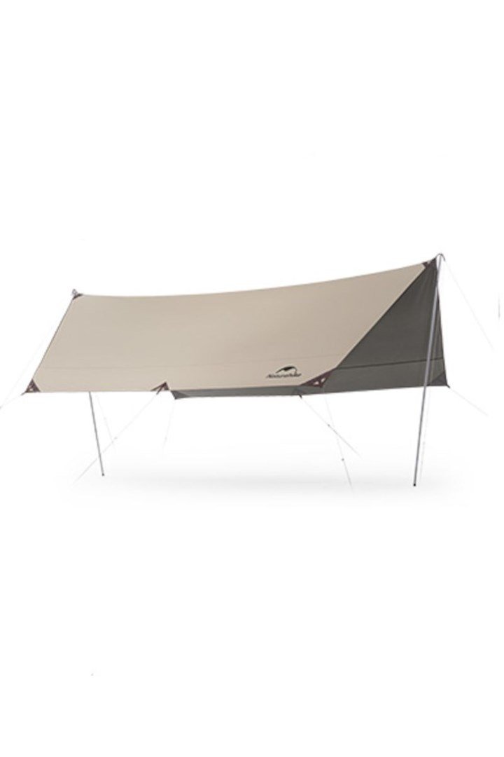 Tarp sky ti black hexagon c2350ws010-khaki NATUREHIKE #3