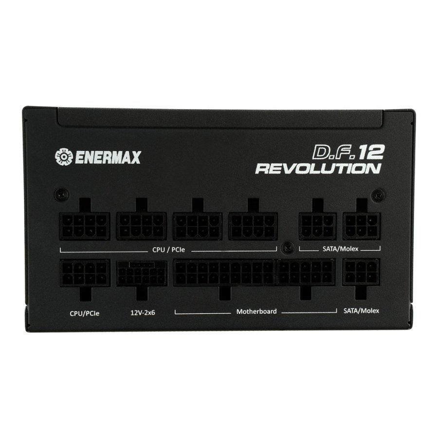 Enermax Revolution D.F.12 enhed til str�mforsyning 850 W 20+4 pin ATX ATX Sort #10
