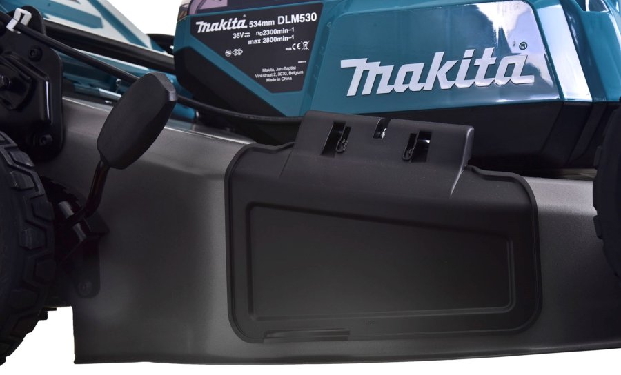 Makita batteridrevet plneklipper DLM530PT4 2x18V #18