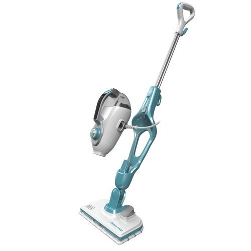 Black & Decker FSMH1321J damprenser Dampmoppe 0,5 L 1300 W Bl�, Hvid #5