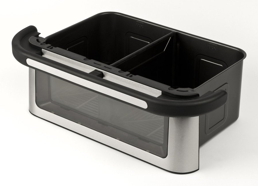 G3 Ferrari G10223 frituregryde Dobbelt 12 L Enkeltst�ende 2200 W Varmluftsteger Sort, Rustfrit st�l #6