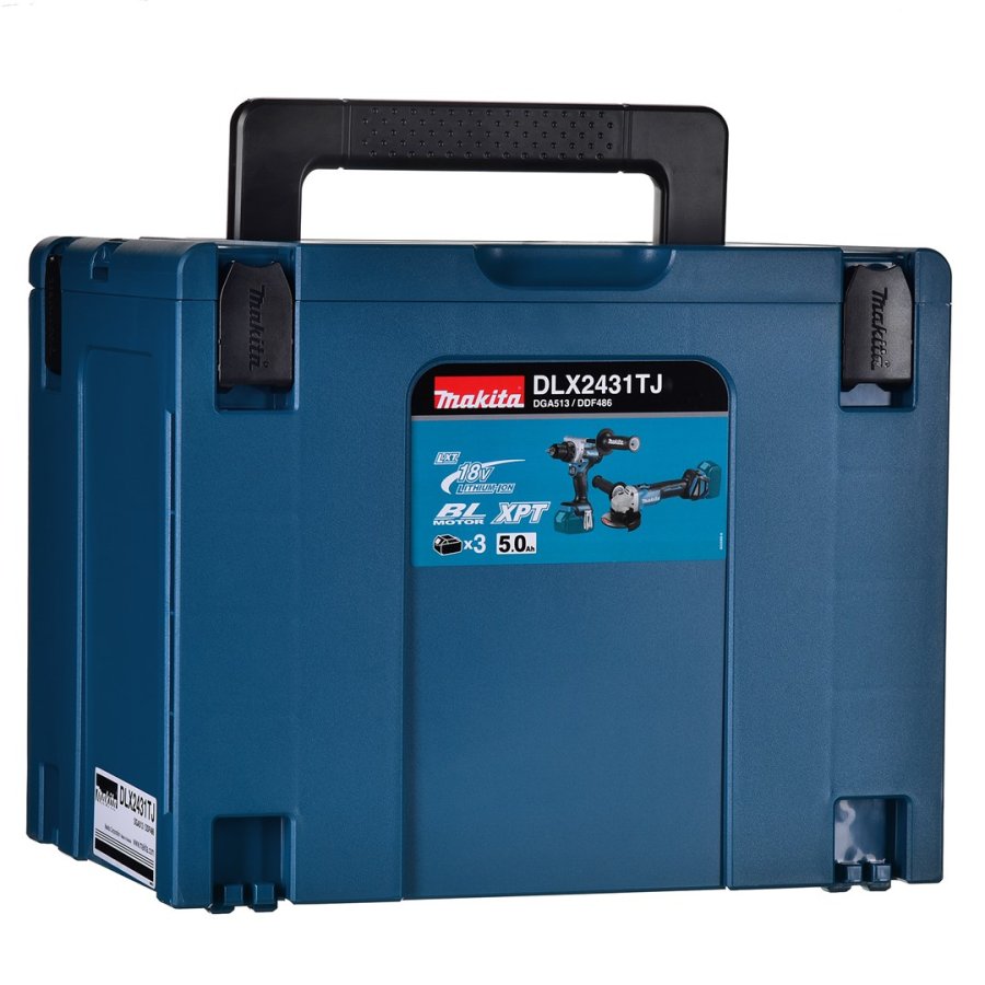MAKITA 18V DLX2431TJ 18V Combo MAKPAC 18V batteridrevet vrktjsst #5
