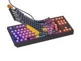 GENESIS THOR 230 TKL tastatur Spil USB + RF Wireless + Bluetooth QWERTY Sort, Bl, Gr, Orange #14