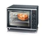 Severin 2056 30 L Sort, Rustfrit stl Grill #1