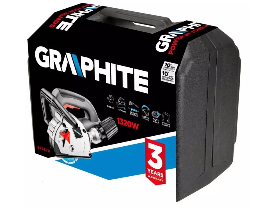 Brolgningsmaskine 1320W Graphite 125 x 22,2 mm #3