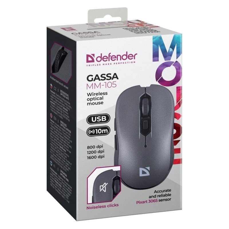 COMPUTERMUS DEFENDER GASSA MM-105 RF SILENT GR #5