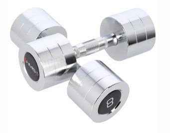 HMS Fitness CHD08 Hndvgt med fast vgt 8 kg 2 stk #7
