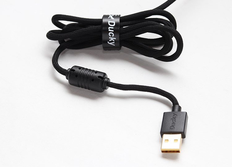 Ducky Feather mus Spil Ambidextrous USB Type-A Optisk 16000 dpi #4