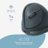 R-Go Tools Lodret mus R-Go HE Basic, ergonomisk mus, medium (h�ndl�ngde 165–185 mm), venstreh�ndet, Bluetooth #15
