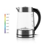 Eta Crystela Digi II elkedel 1,7 L 2200 W Rustfrit st�l, Transparent #9