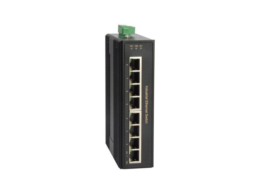 LevelOne IGP-0802 netv�rksswitch Ikke administreret Gigabit Ethernet (10/100/1000) Str�m over Ethernet (PoE) Sort #1