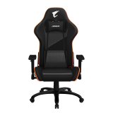 GIGABYTE AGC310 PC gamingstol Polstret sde Sort, Orange #1