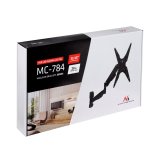 TV- eller monitorholder sort Maclean MC-784 gasfjeder 32