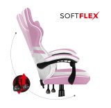 Huzaro Force 4.4 Pink Mesh gaming-stol #10