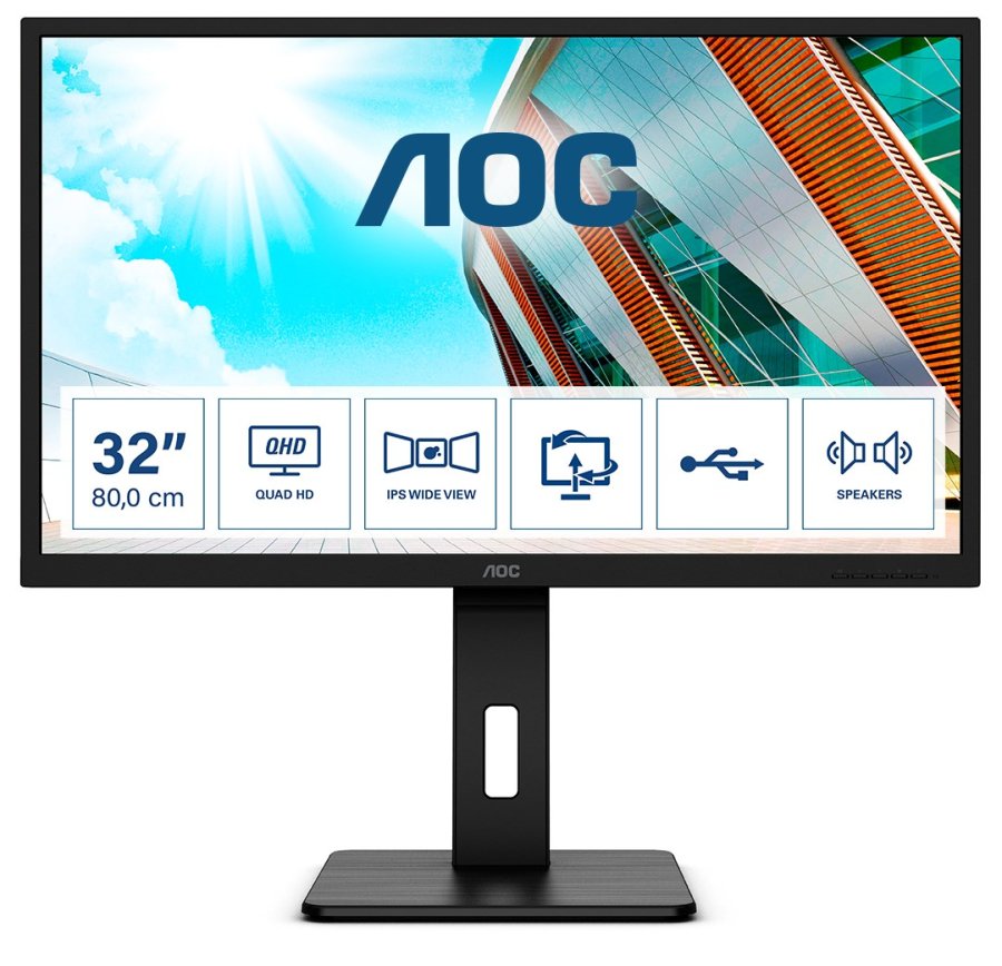 AOC P2 Q32P2 computerskrm 80 cm (31.5