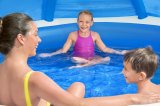 Oppustelig Pool til Brn Bestway Multifarvet 241 x 241 x 140 cm #22
