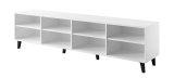 RTV-skab ETNA 200x42x52 hvid mat #3