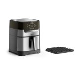 Tefal Easy Fry & Grill EY505D Enkelt 4,2 L Enkeltstende 1550 W Varmluftsteger Rustfrit stl #1