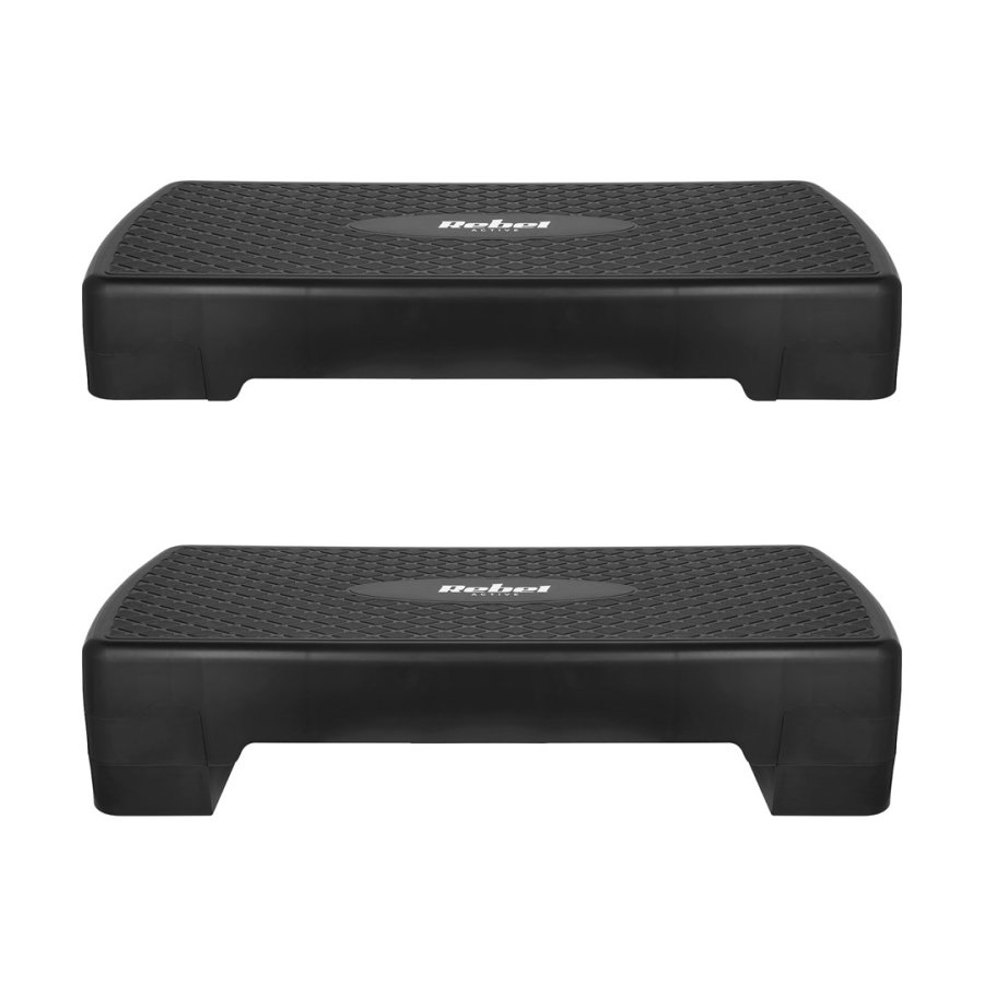 REBEL ACTIVE Fitness Step 2 Niveauer Sort #5