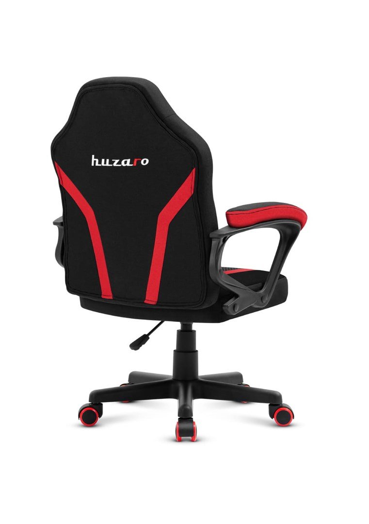 Gaming stol til brn Huzaro Ranger 1.0 Red Mesh, sort, rd #6