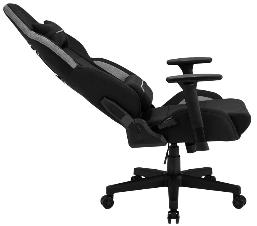 SENSE7 Sentinel PC gamingstol Polstret s�de Sort, Gr� #5