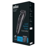 Braun BeardTrimmer 5 80708197 sk�g trimmer Batteri 40 2 cm Sort #4