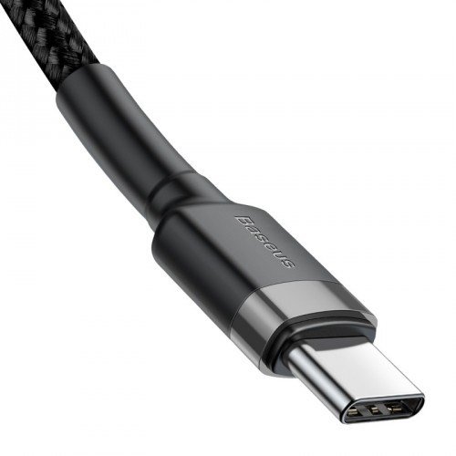 Baseus Cafule USB-kabel 1 m USB C Sort, Gr #2