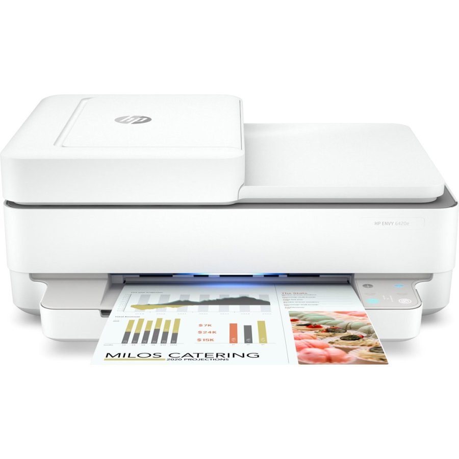 HP ENVY 6420e Trdlst All-in-One Farve Printer, Instant Ink; Kopimaskine, scanner #8