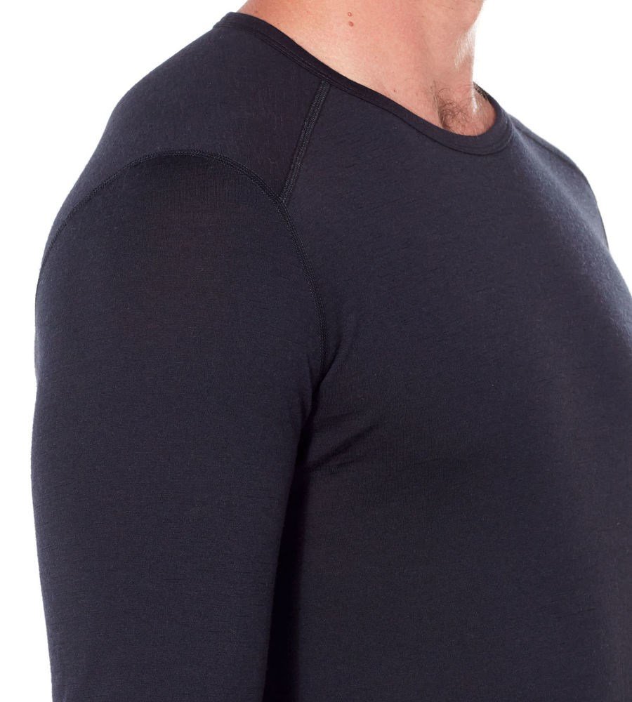 Icebreaker 200 Oasis Basis bluse Crew neck Lang�rmet Merinould #4