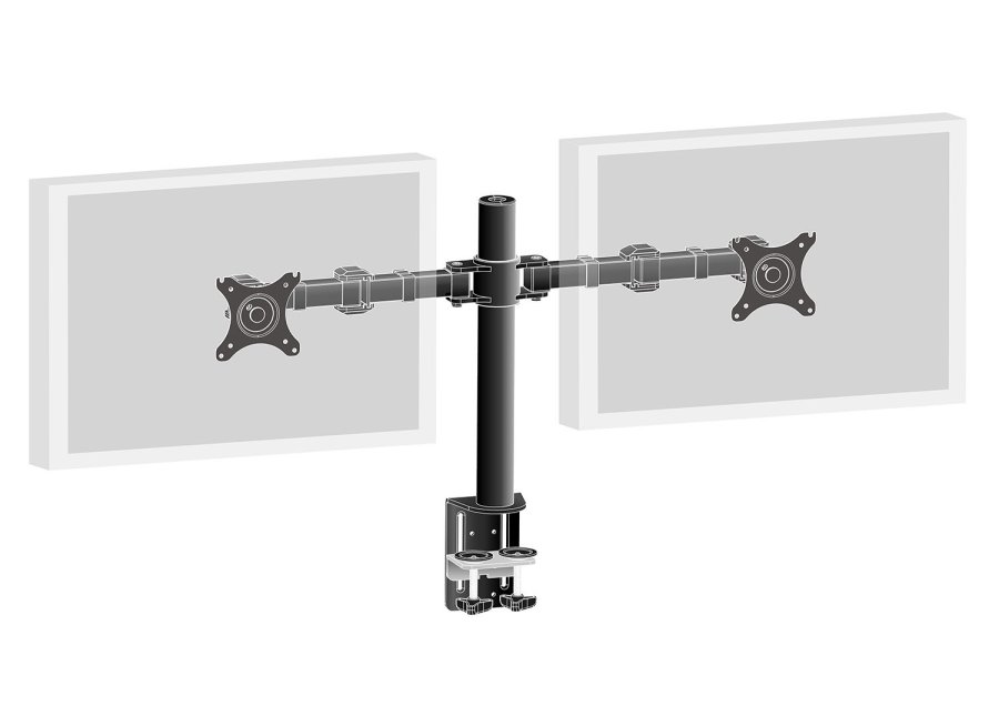 Desk mount with adjustable arm #3