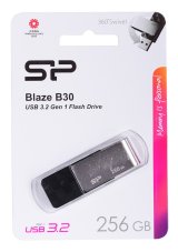 Silicon Power Blaze B30 USB-ngle 256 GB USB Type-A 3.2 Gen 1 (3.1 Gen 1) Sort, Slv #2