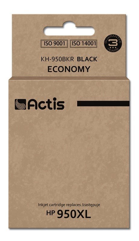 Actis KH-950BKR Blk (erstatning HP 950XL CN045AE; Standard; 80 ml; sort) #1