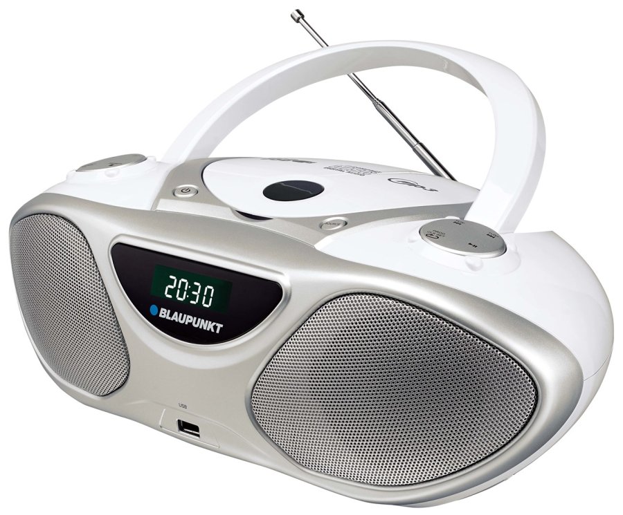 Blaupunkt BB14WH CD-afspiller Cd-optager Slv, Hvid #3