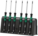 WERA 2067/6 Electricians TORX BO screwdriver set +Rack #1