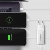 Axagon ACU-DPQ65W oplader til mobil enhed Mobiltelefon, Netbook, Laptop, Smartphone, SmartWatch, Tablet, Universel Hvid Vekselstrm Hurtig opladning Indendrs #7