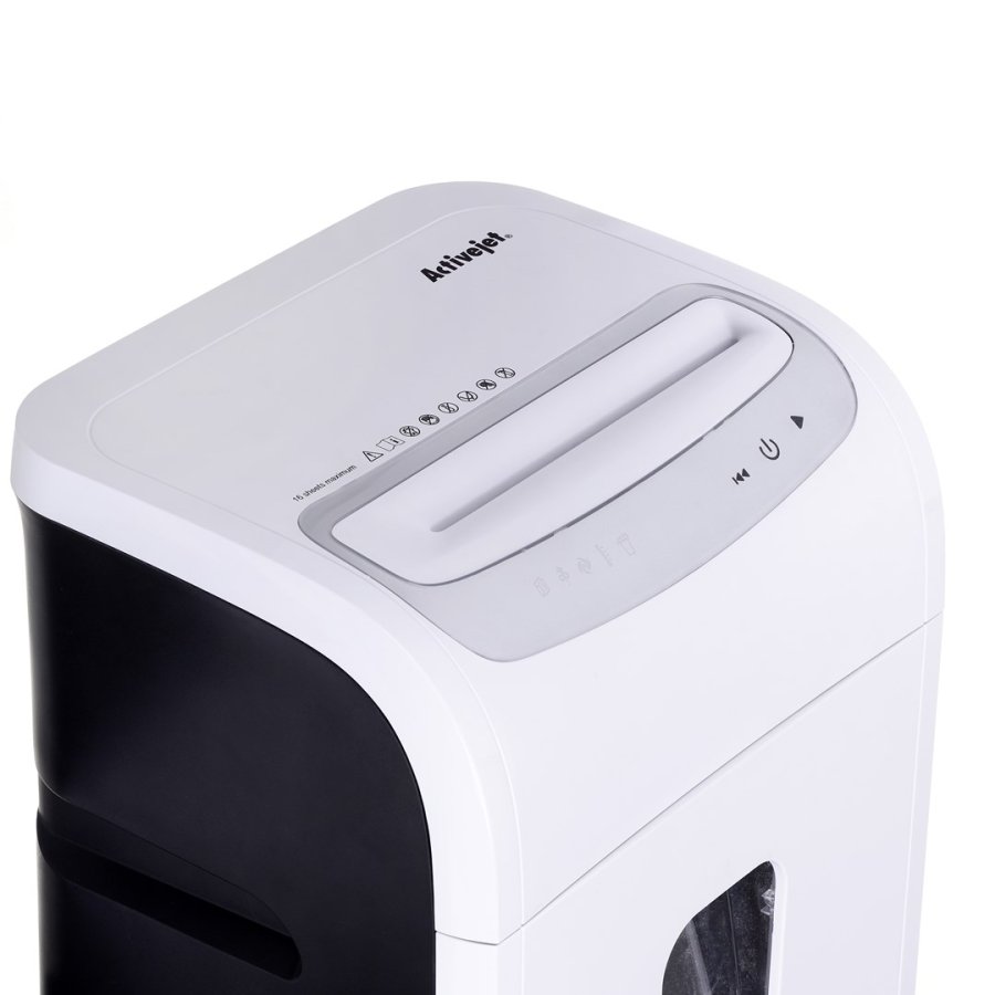 Activejet ASH-1602M papirmakulator Mikromakulering 60 dB 22,8 cm Sort, Slv, Hvid #4