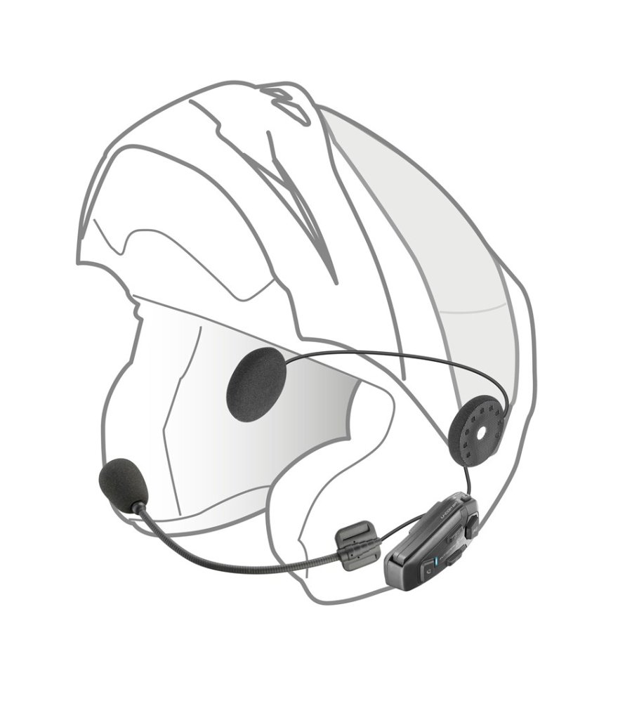 Interphone U-COM 8R Motorcykel-intercom 1600 m Sort #6